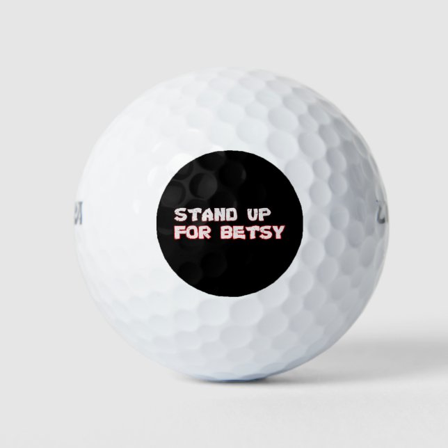 stand up for betsy ross golf balls (Front)