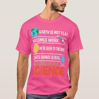 Stand Up For Science - Space Galaxy Astronomy Scie T-Shirt
