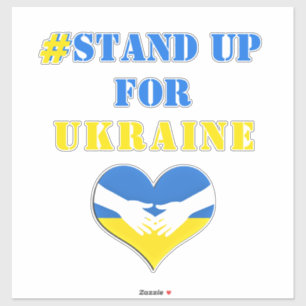 # Stand Up For Ukraine Support Stickers