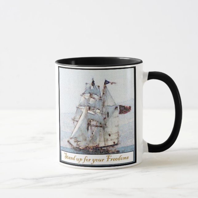 Stand Up for your Freedoms Mug (Right)