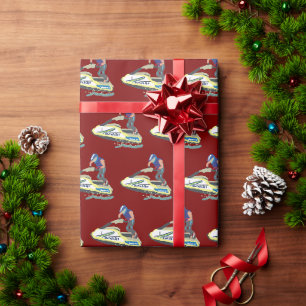 Stand Up Jet Ski SuperJet Wrapping Paper