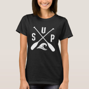 Stand Up Paddle Board  SUP Paddling Surf Shirt Gif