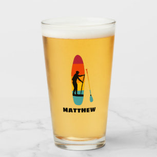 Stand Up Paddle Board SUP Personalised Glass