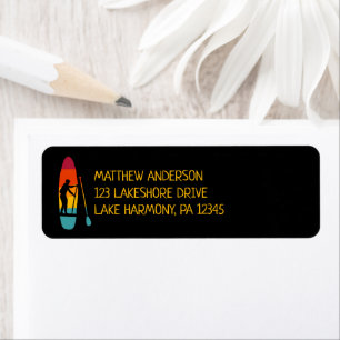Stand Up Paddle Board SUP Return Address