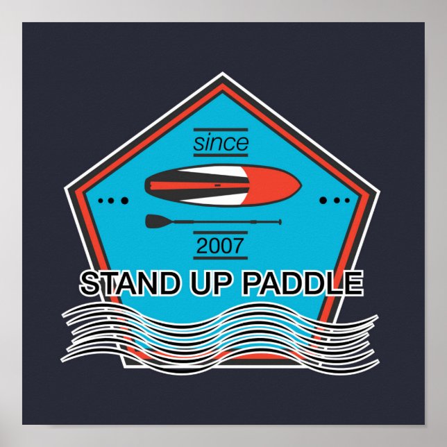 Stand Up Paddle Poster (Front)