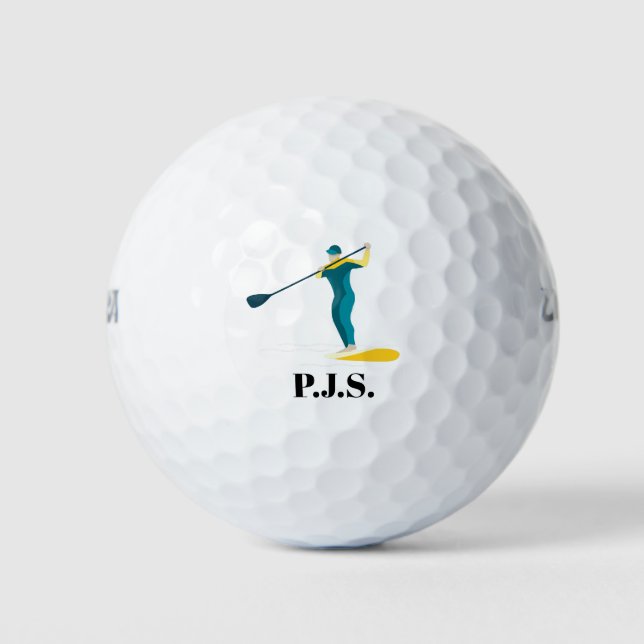 Stand-up Paddleboarding Golf Balls (Front)