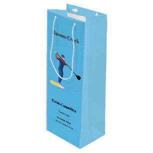 Stand-up Paddleboarding Wine Gift Bag