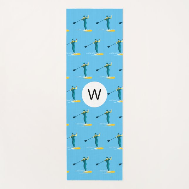 Stand-up Paddleboarding Yoga Mat (Front)