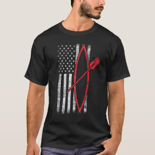 Stand Up Paddling Paddle Board Paddleboarding Us F T-Shirt