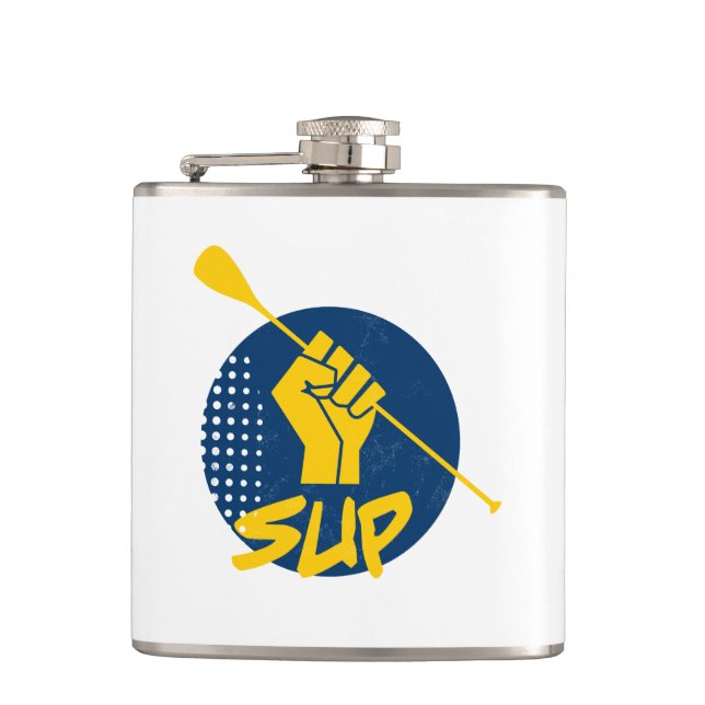 Stand Up Paddling Power Hip Flask (Front)