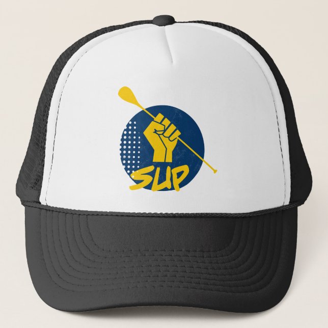 Stand Up Paddling Power Trucker Hat (Front)