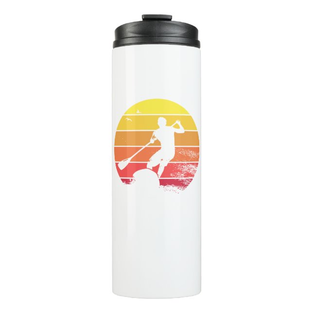 Stand Up Paddling Surfer Thermal Tumbler (Front)