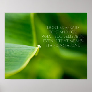 Stand Up Poster