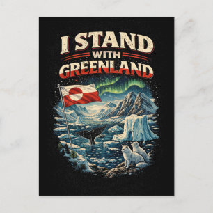 Stand with Greenland Postcard