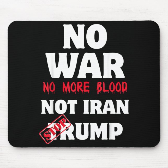 Stand with Iran - Support Freedom for The Iranians Mouse Pad (Front)