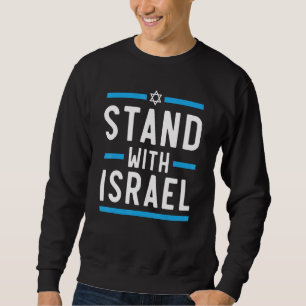 Stand With Israel Jewish Country Israelite Sweatshirt