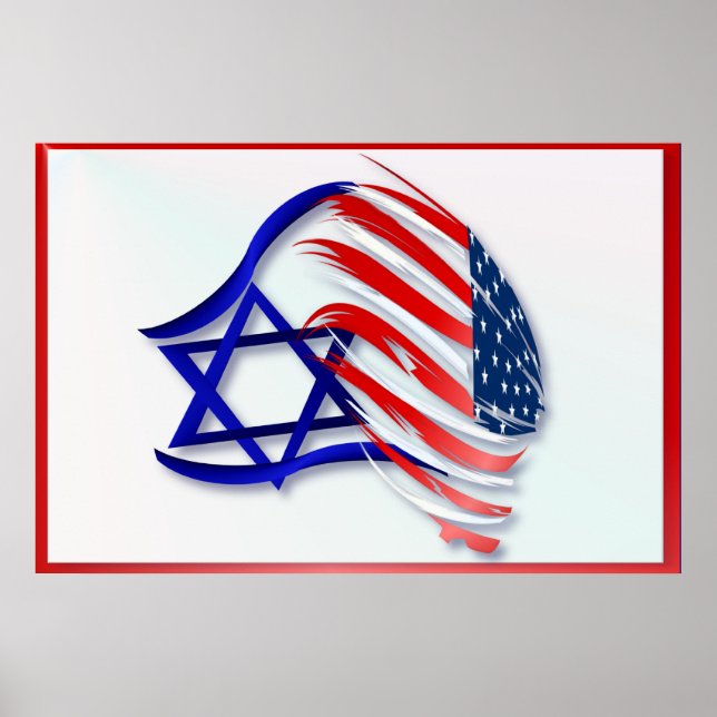 Stand With Israel yard sign (Front)