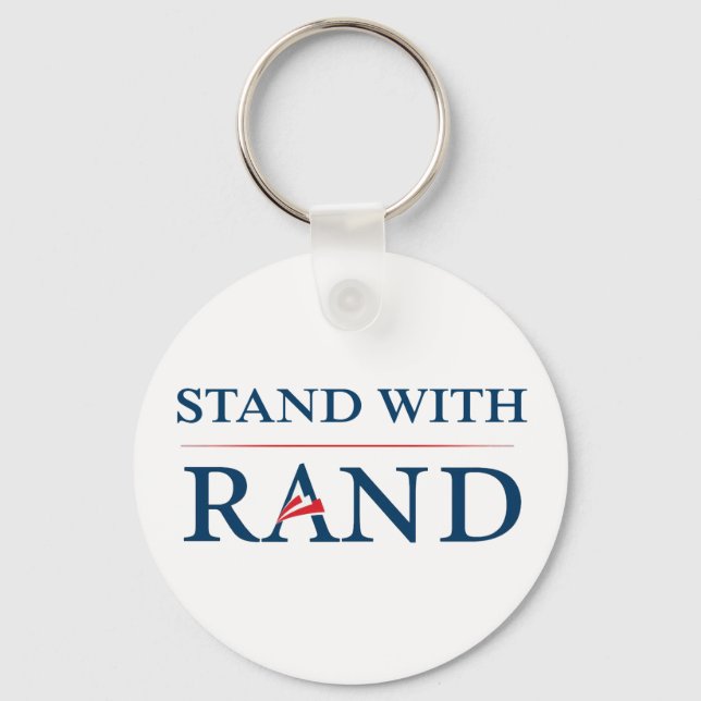 Stand With Rand Key Ring (Front)