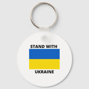 Stand With Ukraine 1 Key Ring