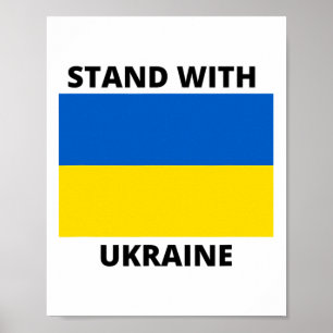 Stand With Ukraine 1 Poster