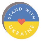 Stand with Ukraine Anti War Protest Ukrainian Flag