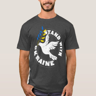 Stand with Ukraine Peace Dove T-Shirt