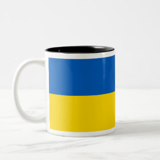 STAND WITH UKRAINE! Two-Tone COFFEE MUG