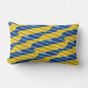 Stand with Ukraine, Ukraine Inspired, Peace No War Lumbar Cushion