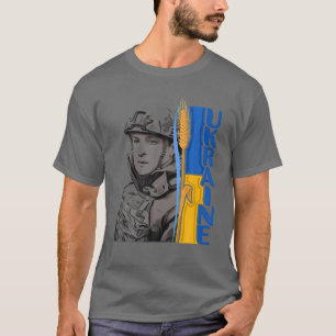 Stand With Ukraine Volodymyr Zelensky President Of T-Shirt