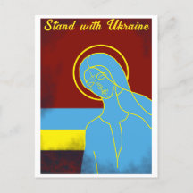 stand with Ukraine "Yellow blue"  peace colourful