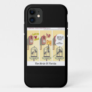 Stand Your Ground Funny Bird With Gun iPhone 11 Case