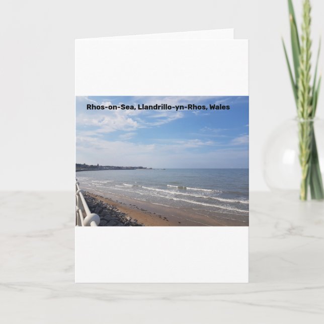 Standard, 12.7 cm x 17.8 cm Folded Greeting Card (Front)