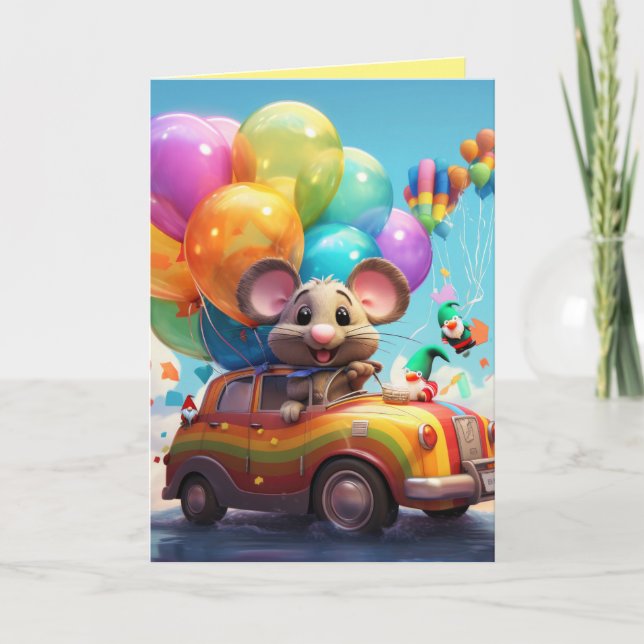 Standard, 12.7 cm x 17.8 cm Folded Greeting Card (Front)