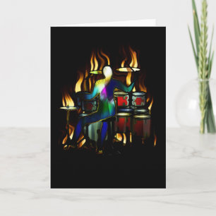 Standard, 12.7 cm x 17.8 cm Folded Greeting Card