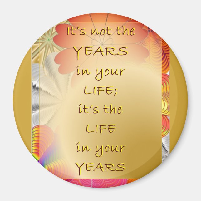 Standard, 2¼ Inch Circle Magnet (Front)