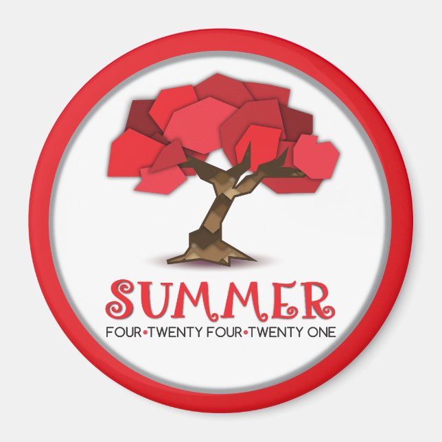 Standard, 2¼ Inch Circle Magnet (Front)