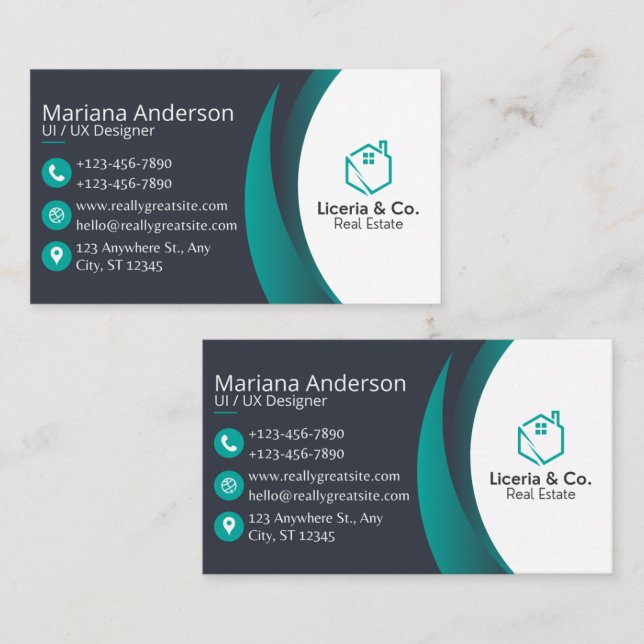 Standard, 3.5" x 2.0" Business Card (Front/Back)