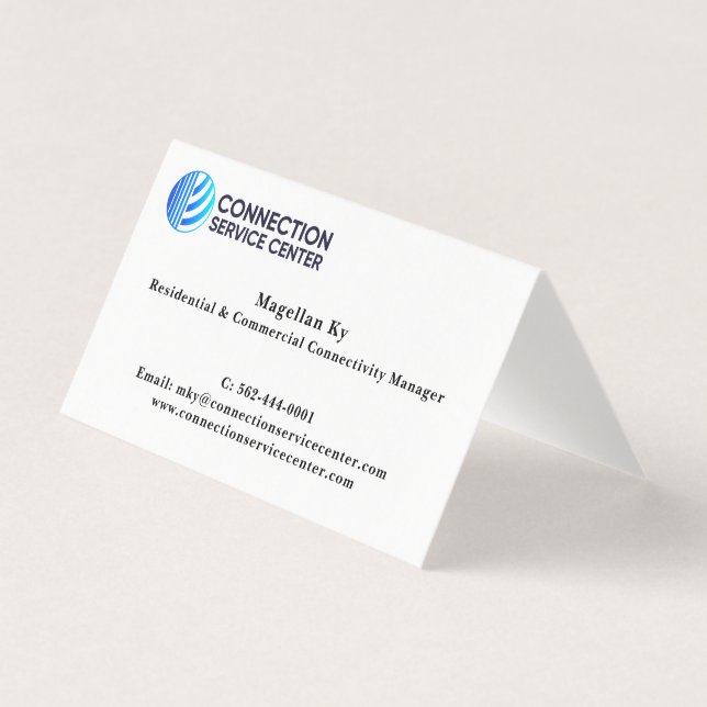 Standard, 3.5" x 2.0" Business Card (Front)