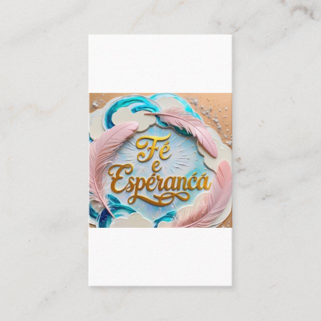 Standard 8.9 x 5.1 cm business card (Front)