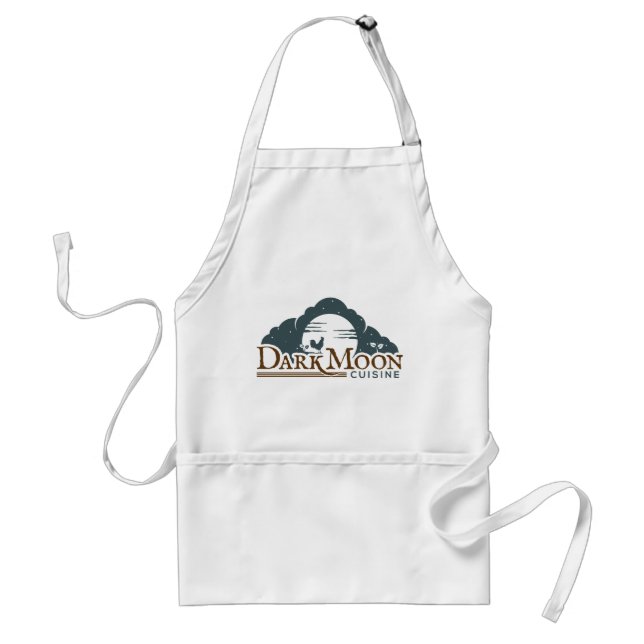 Standard Apron - Dark Moon Cuisine Branded (Front)