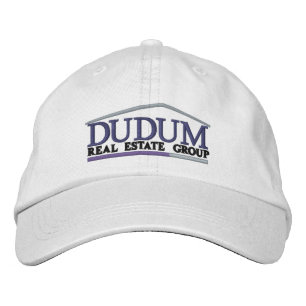 Standard Branded Ball Cap in White