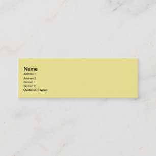 Standard Business Card