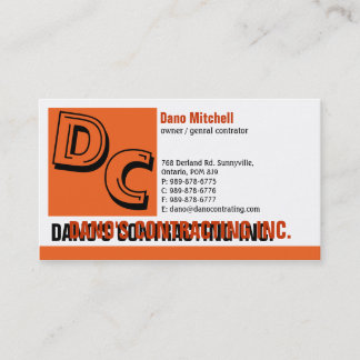 Standard Business Card Design-2