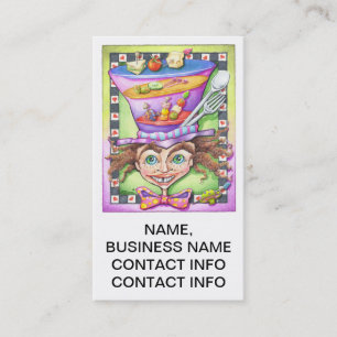 STANDARD BUSINESS CARD - THE MAD PLATTER