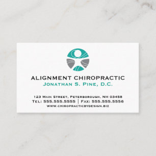 Standard Chiropractic Logo Appointment Cards