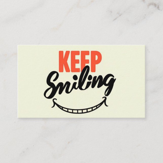 Standard Design Business Card (Front)