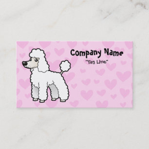 Standard/Miniature/Toy Poodle Love (puppy cut) Business Card