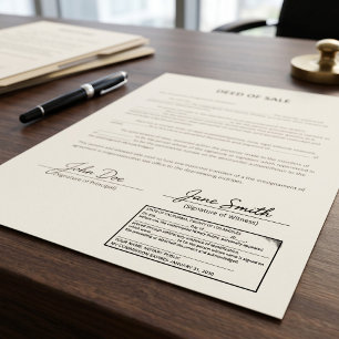 Standard Notary Public Acknowledgement Stamp