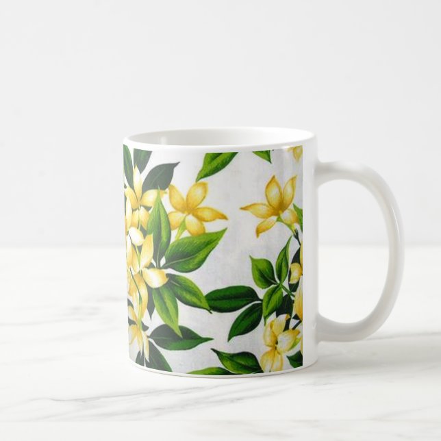 standard of flowers coffee mug (Right)