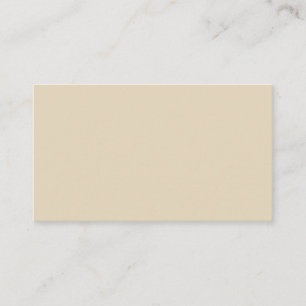 Standard Off White Business Card